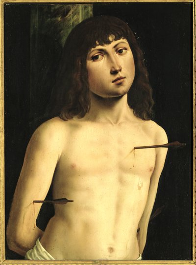 Saint Sebastian by Lorenzo Costa